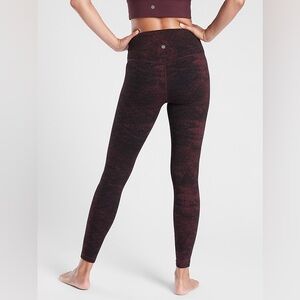Athleta Elation Maroon Leggings